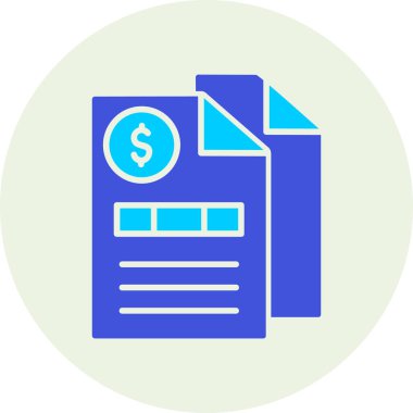 Dolar. Web simgesi basit illüstrasyon