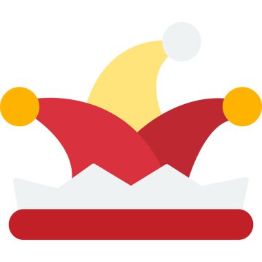 Noel şapkası vektör illüstrasyonu