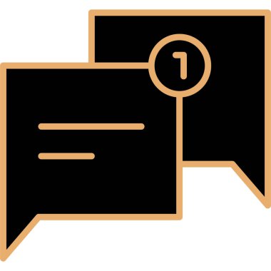 Modern bir simgenin vektör illüstrasyonu