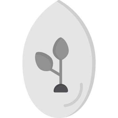 çiçek simgesi vektör illüstrasyon tasarımı