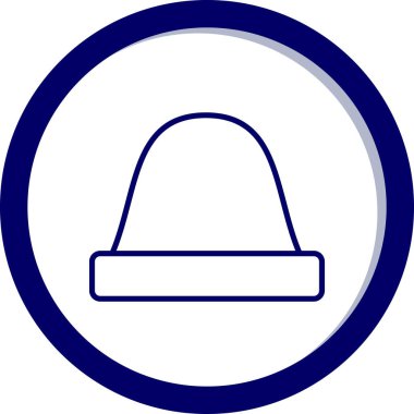 Zil. Web simgesi basit illüstrasyon