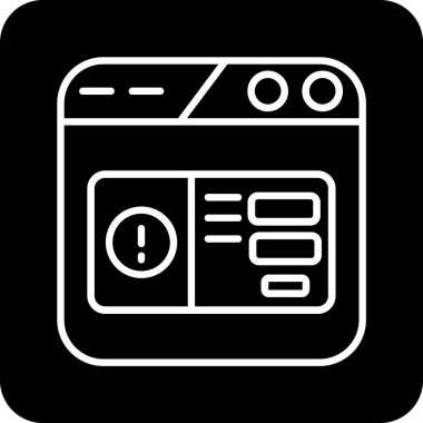 seo modern simgesinin vektör illüstrasyonu