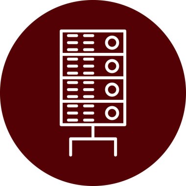 Bir b eksikliği simgesinin vektör çizimi