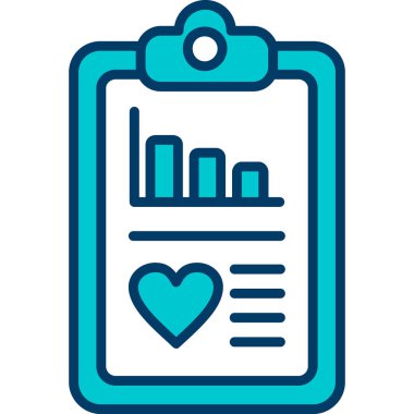 Grafik simgesi vektör illüstrasyon tasarımlı pano