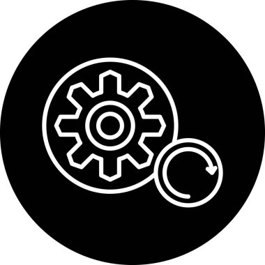 Vektör ayarı Simge illüstrasyonu