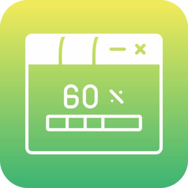 Benzersiz pil çizgisi vektör simgesi