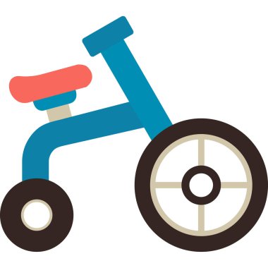 Kişisel ve ticari kullanım için bisiklet vektörü simgesi sembolü çizimi..