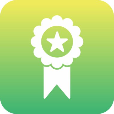 Kurdele simgeli rozet