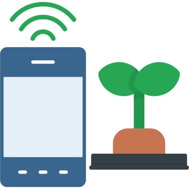 - Telefon. Web simgesi basit illüstrasyon