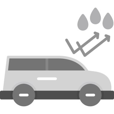 Araba sigortası simgesi sağlam stil