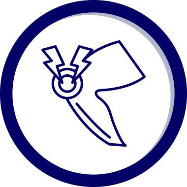 Balta. Web simgesi basit tasarım