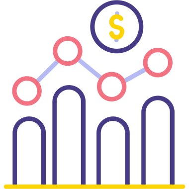Para için. Web simgesi basit tasarım