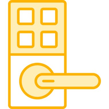 Anahtar. Web simgesi basit illüstrasyon