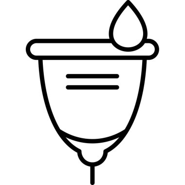 bebek emziği simgesi ana hat biçiminde