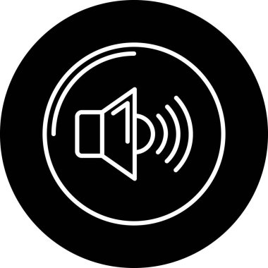 Müzik simgesinin vektör illüstrasyonu