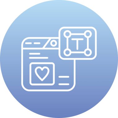 seo modern simgesinin vektör illüstrasyonu