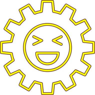 emoji yüz simgesi vektör illüstrasyonu