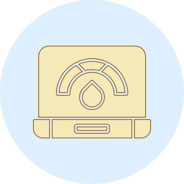 Modern b 'nin vektör illüstrasyonu eksik simgesi