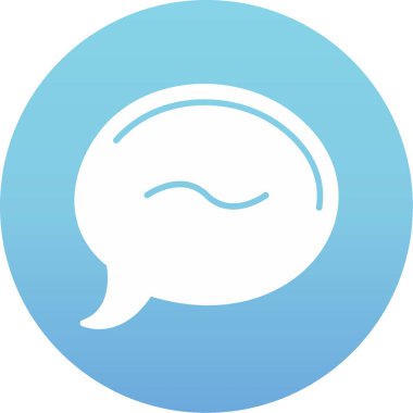 konuşma kabarcığı işaret simgesi tasarımı