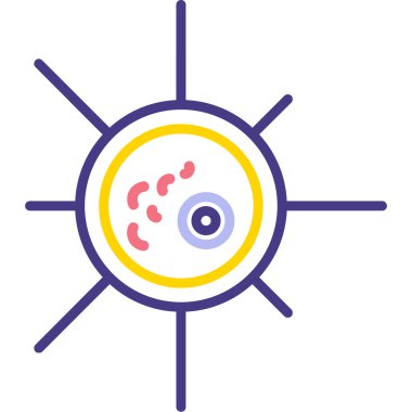 Modern eğitim ikonunun vektör illüstrasyonu