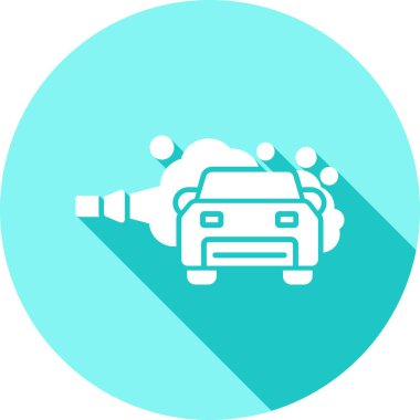 araba yıkama web simgesi, vektör