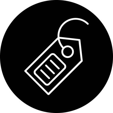 etiket ağ simgesi, vektör illüstrasyonu