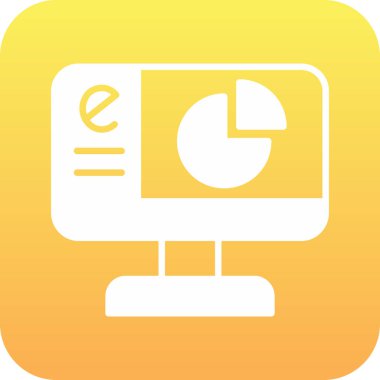 bilgisayar simgesi vektör illüstrasyonu