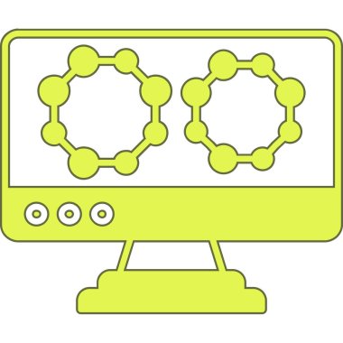 bilgisayar simgesi, vektör, illüstrasyon