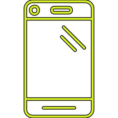 akıllı telefon simgesi vektör illüstrasyonu