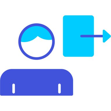 Dijital arayüze erişen kişi