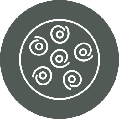 Gıda simgesinin vektör illüstrasyonu