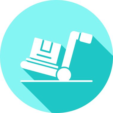 Uçakta kişisel ve ticari kullanım için vektör simgesi