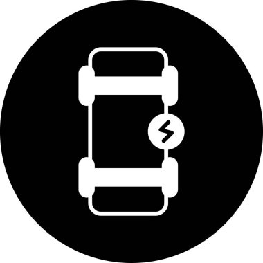 pil yükleme simgesi, illüstrasyon vektör tasarımı