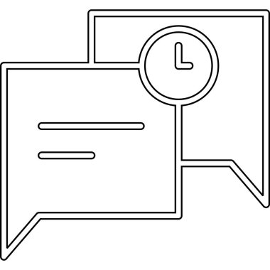 E- posta sohbet simgesi. Beyaz arkaplanda izole edilmiş web tasarımı için ana ileti sohbet vektör simgesi