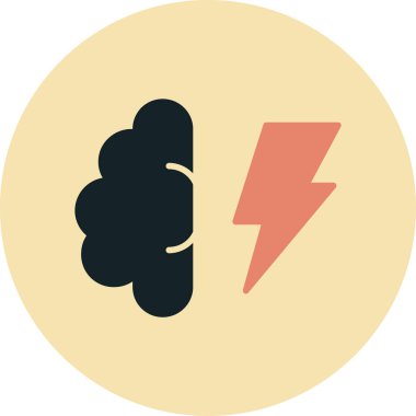 Bulut simgesi vektör illüstrasyonu