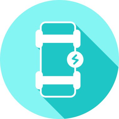 Pil. Web simgesi basit tasarım