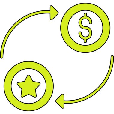 Dolar işareti vektör illüstrasyonuName