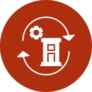 seo modern simgesinin vektör illüstrasyonu