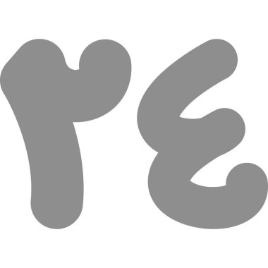 Çizgi film alfabesinin vektörü. Elle boyanmış yazı tipi. harf beyaz arkaplanda izole