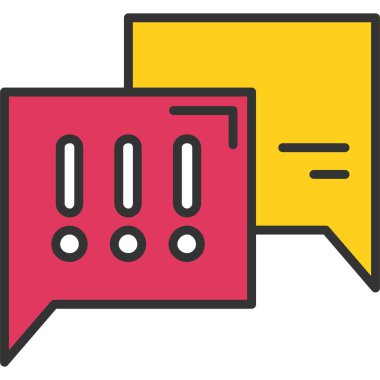 Metin simgesi ile Konuşma Baloncuğu