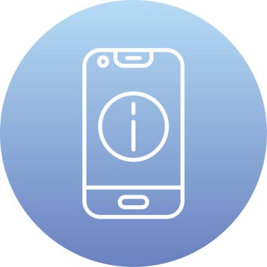 cep telefonu ikonu vektör illüstrasyonu