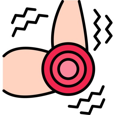 Şirin bir çizgi film karakterinin vektör çizimi