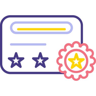 Yıldızların derecelendirme simgesi - özet biçimi