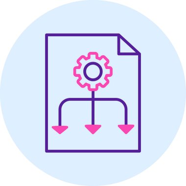 seo modern simgesinin vektör illüstrasyonu