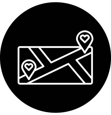 vektör aşk simgesi illüstrasyonu