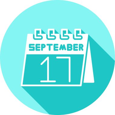 17 Eylül düz simgesi