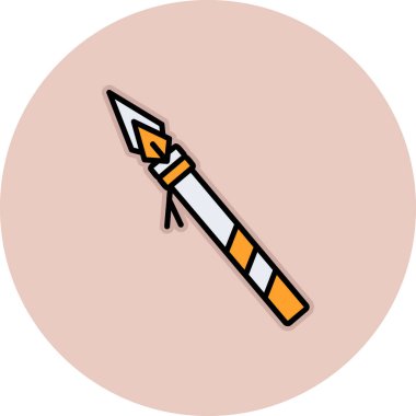 Çizgi film simgesinin vektör çizimi