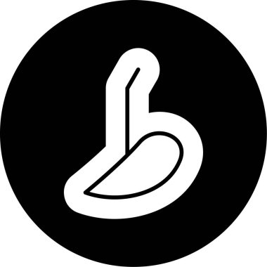 Vektör yiyecek ve sağlık simgesi