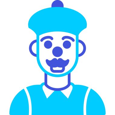 Avatar tarzında avatar erkek simgesi