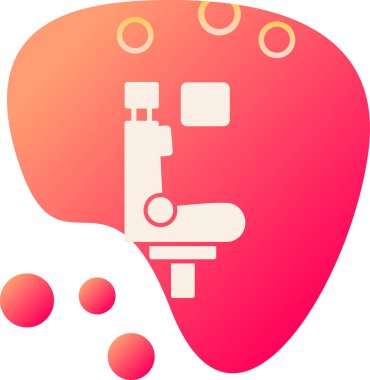 Bir kan simgesinin vektör illüstrasyonu